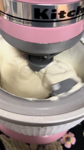 I’m gonna eat my way through this shit! If you have a KitchenAid mixer, don’t sleep on their clearance refurbished stuff. I got this ice cream maker for 60 bucks. It retails for like 160. Remember the only good ice is ice cream! #fdt #fckice #icecream