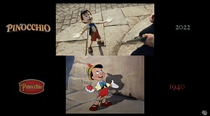 Cool Video Offers a Side-by-Side Comparison of Disney's Original PINOCCHIO and the New Film — GeekTyrant
