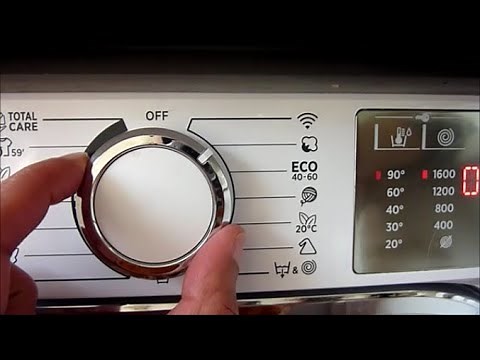 ALL WASH CYCLES EXPLAINED | HOOVER H-500 WASHING MACHINE