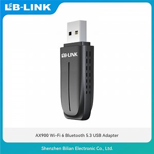 [Hot Item] 2025 New Adapter  LB-LINK WDN951AX AX900 WiFi 6 Bluetooth 5.3 USB Adapter Compatible with Multiple Systems