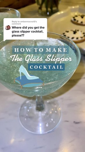 How to Make the Glass Slipper Cocktail at Home