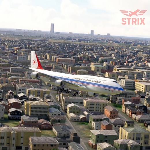 Unbelievable Moment! Korean Air Boeing 747 Crash Landing Attempt at Chubu Centrair Airport | STRIX