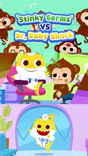 What a stink!🙊 #babyshark #shorts