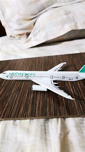 Cathay Pacific Boeing 777-300er paper plane model