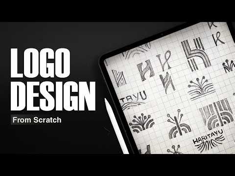 How to design a Logo from scratch? (FULL PROCESS)