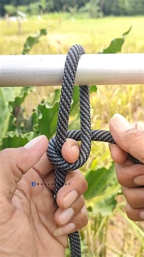 642K views · 4.1K reactions | Great idea,,,everyone should know #knot #rope #a #diy #camping #climbing #outdoor #tutorial #viral | Revan Knot | Facebook