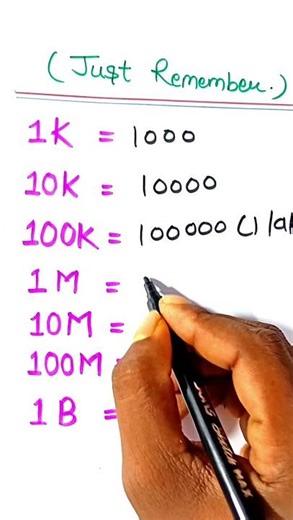 1k#1B#maths#shorts#video