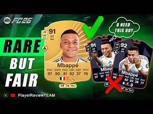 5⭐4⭐ Kylian Mbappé 91 | Player's Review FC 26