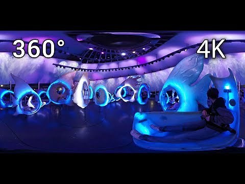 SeaGlass Carousel at night 360° on-ride 4K POV Battery Park Sea Glass