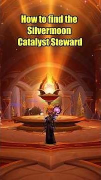 How to find the Silvermoon Catalyst Area - World of Warcraft #worldofwarcraft #twitch #wow #midnight