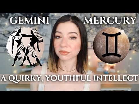 GEMINI MERCURY Woman & Man ♊ Mentality & Communication 🧠Mercury in Astrology