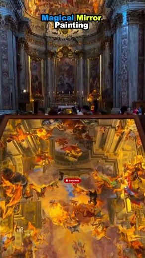 Magical Mirror Painting 😍✨ | 3D Illusion Art That Looks Real 🤯