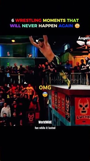 These Wrestling Moments Are Actually Impossible to Repeat 🤯 #Wrestling #Shorts