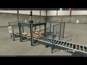 Pick & Place XYZ - FACTORY I/O Scene