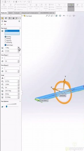 Bend Your SOLIDWORKS Models into Shape Using Flex