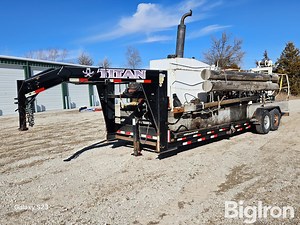 Industrial Floating Pontoon Dredge w/ 2014 Titan T/A Trailer | Construction