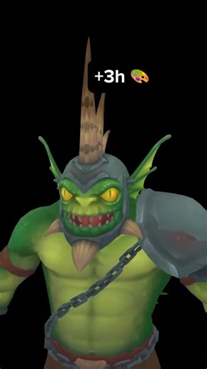 Stylized Reptilian Warrior – Riot Games Style Texturing