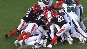 Eagles convert first tush push of the season for TD