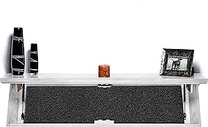 Amazon.com: Tactical Traps - Freedom 52R Concealment Shelf with Trap Door and RFID Lock - Secure & Safe Hidden Concealment Compartment - 46" X 13.5" X 5" - White : Sports & Outdoors