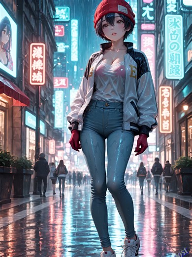 Cute Fuuko Izumo from Undead Unluck Anime