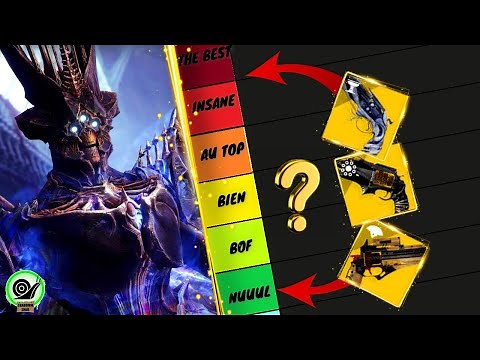 QUELS SONT LES MEILLEURS REVOLVERS EXOTIQUES ? Destiny 2
