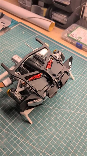 Héron Automobile on Instagram: "We are reaching the final phase of prototyping: reassembling the painted parts. In this post, you can see the reassembly of the front subframe, featuring its impressive Naturally Aspirated V8 Heron engine. This assembly involves numerous components and utilizes very fine screws to maintain the highest level of detail. Next step: assembling the rear subframe!🛠️⚙️ #hypercar #conceptcar #tuning #carmodels #3dprintedcar"