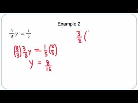 Solve equations using the reciprocal