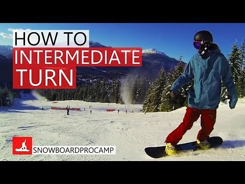 How to do Intermediate Snowboard Turns - How to Snowboard