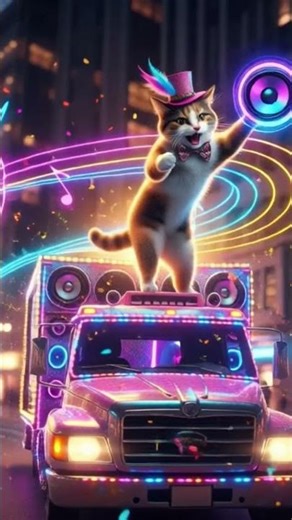 Cute Cat Dance Video #shorts #viral #trending #cat #catvideos #baby