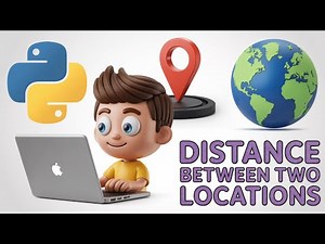 Python 3 geopy Script to Calculate Distance Between Two Locations & Cities in Kilometres