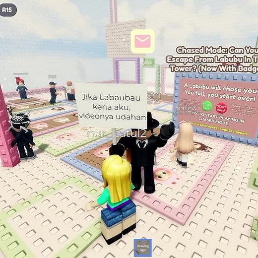 Labubu Tower Gameplay in Roblox
