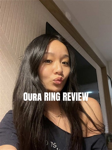 reviewing my @ouraring !! Love it, just need more actionable insights