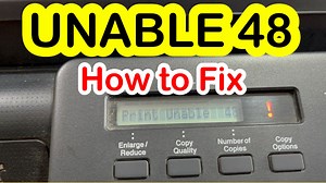 18 reactions · 29 shares | How to fix UNABLE 48 #Enable48 #Unable48 #error48 | GJR Printer Repair | Facebook