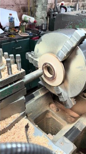 Tapa baquelita #machine #mecanicaindustrial #torno #tfs