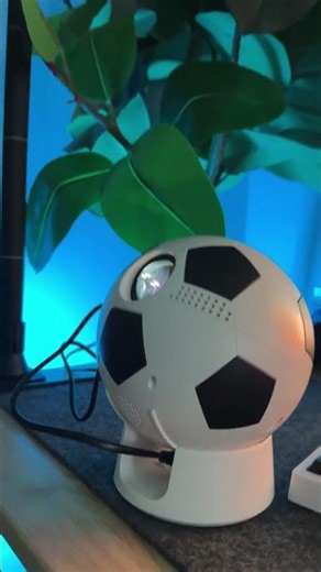 Finally testing the projector ball everyone's talking about #gaming #setup