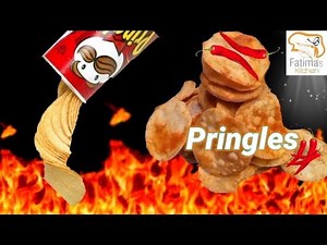 Pringles | how to make Pringles | fatimas kitchen | homemade pringles | potato chips | instant chips