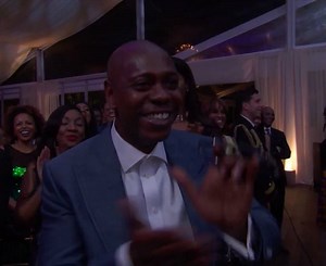 Yes, Dave Chappelle. #ThankYouObama for a great night! Watch the show we shot at the White House, Love & Happiness: An Obama Celebration" THIS Tuesday! 9PM. | BET
