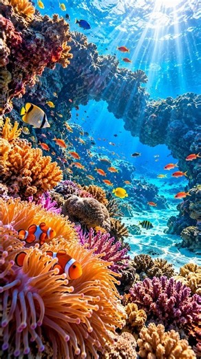 Coral Reef 4K 🌊 This Might Be the Most Relaxing View