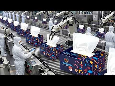 Tree → Tissue 🧻 | The Secret Behind How Soft Tissue Is Really Made (Full Process)