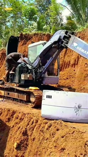 Perawatan Excavator Komatsu Pc78 #excavator #komatsu #recovery #alatberat