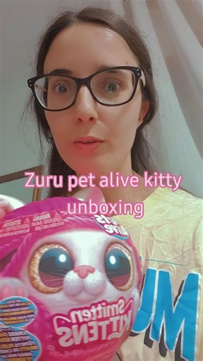 O meu não tem som nem com pilhas trocadas. ;.; @ZURU Toys #zurotoys #catlover #toys #toysoftiktok #petalive #unboxing