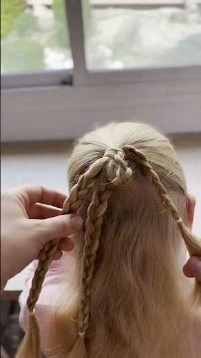 Heart Braid Hairstyle | Easy & Cute Hairstyle for Girls 💖✨