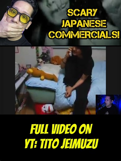 JAPANESE CREEPY COMMERCIALS #commercial #scary #creepy #japan #reaction #videos