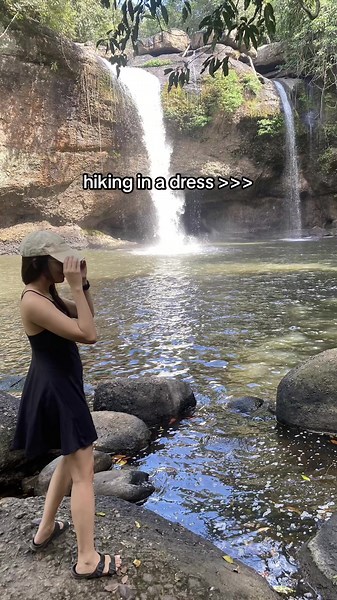 Hiking in a Dress: Sporty Chic Style in Khao Yai