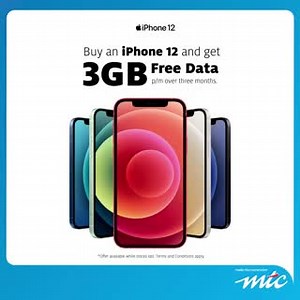 24K views · 140 reactions | The Biggest Deal Of The Year With MTC Namibia! Purchase The Latest IPhone 12 or IPhone 12 Pro And Be One Of 555 People to Get 3GB Free Data For Three Months! T’s and C’s Apply. #GetThere With MTC | MTC Namibia | Facebook