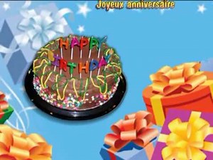 Joyeux Anniversaire version dance
