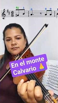 Feliz Semana Santa - En el monte Calvario #violin #hollyweek #semanasanta #violinist #violinista