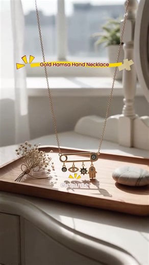 Boho Evil Eye Hamsa Hand Choker Necklace