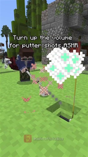 🏌️ ASMR! Hitting the Putter ✨⛳ "Wonderland Golf Course"✨🔎