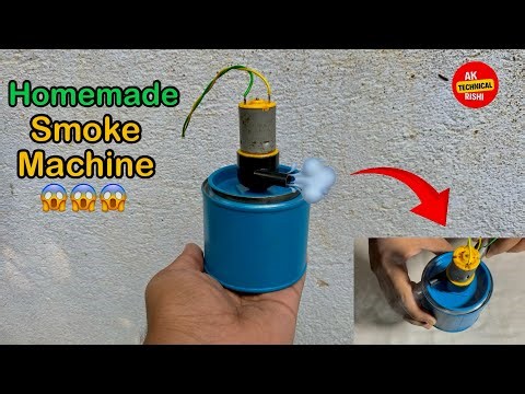 How To Make a smoke ￼machine💨// Homemade Fog/smoke Machine // Ak Technical Rishi